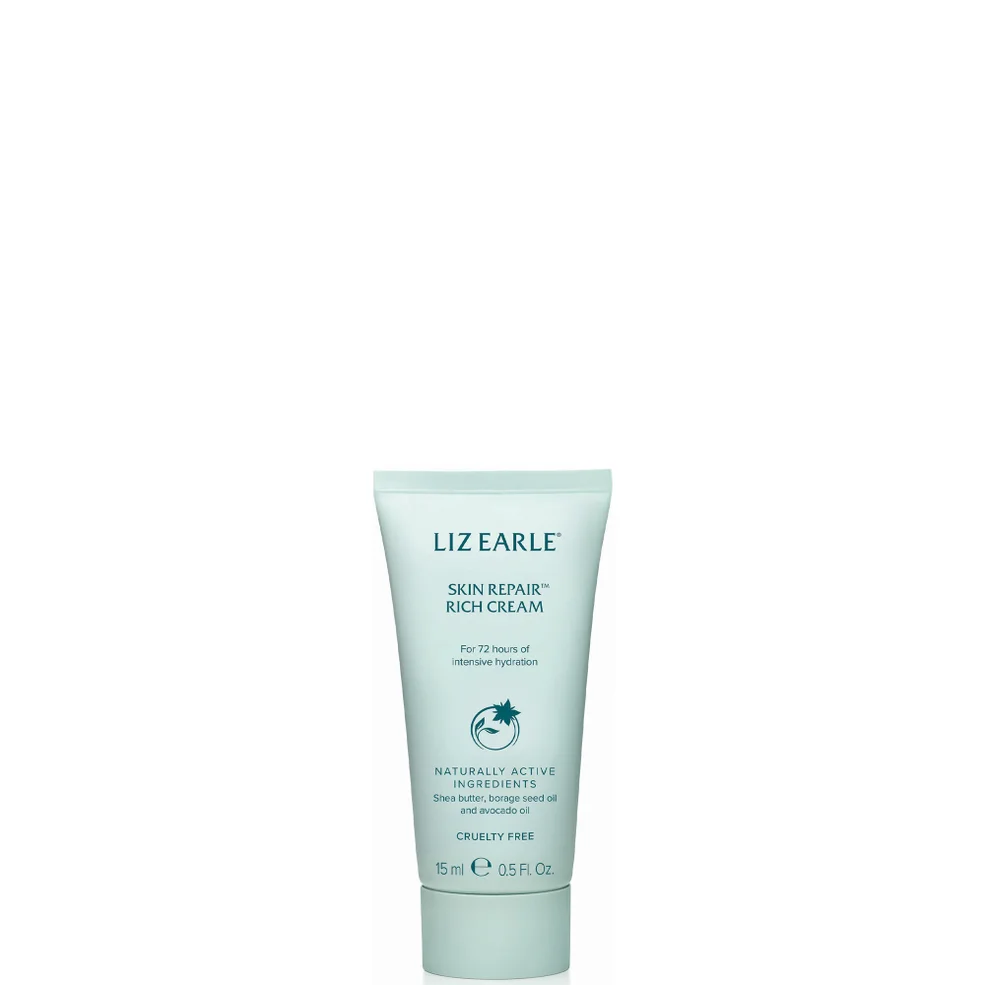 Liz Earle Skin Repair Rich Cream 15ml Tube Image 1