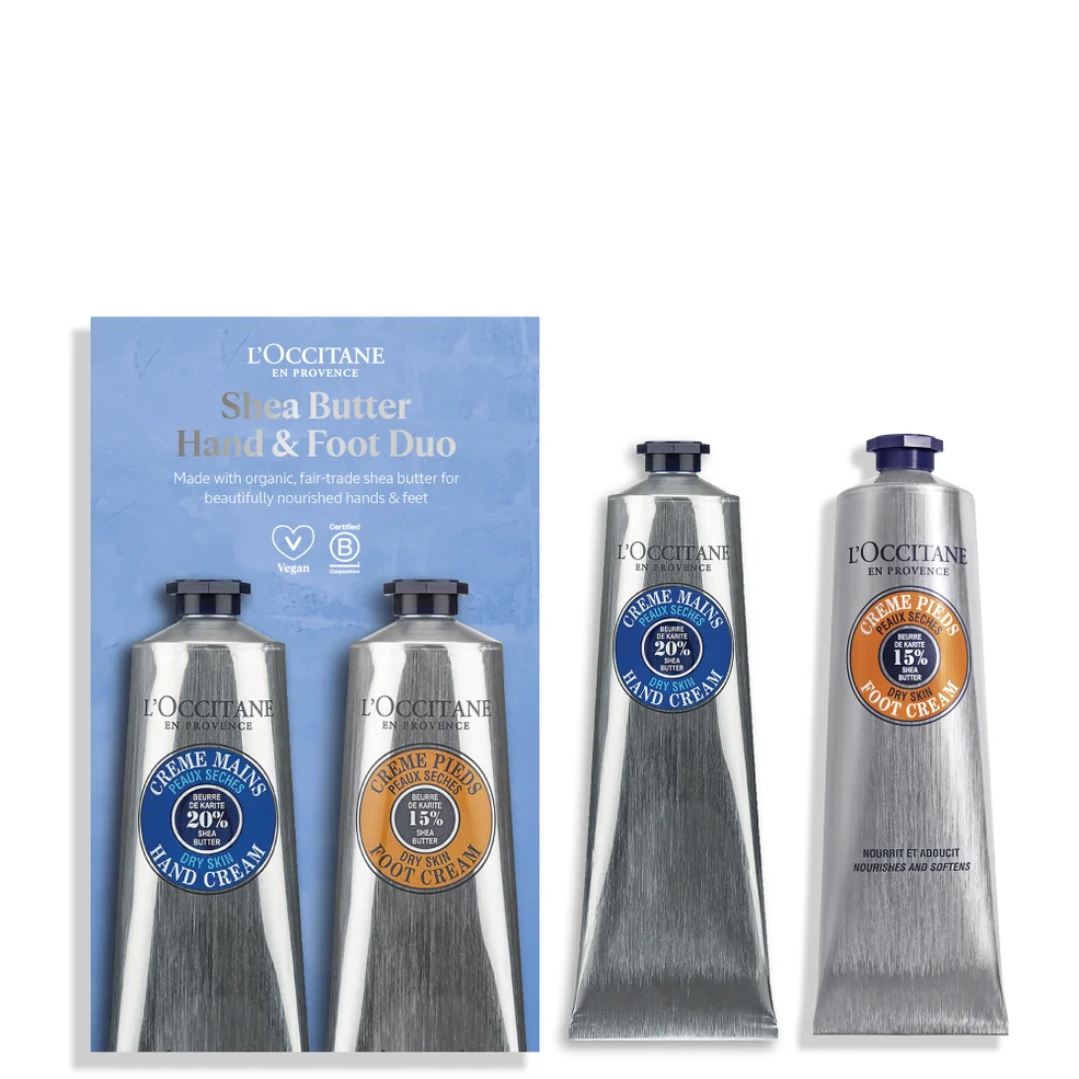 L'Occitane Shea Butter Hand and Foot Duo Image 1