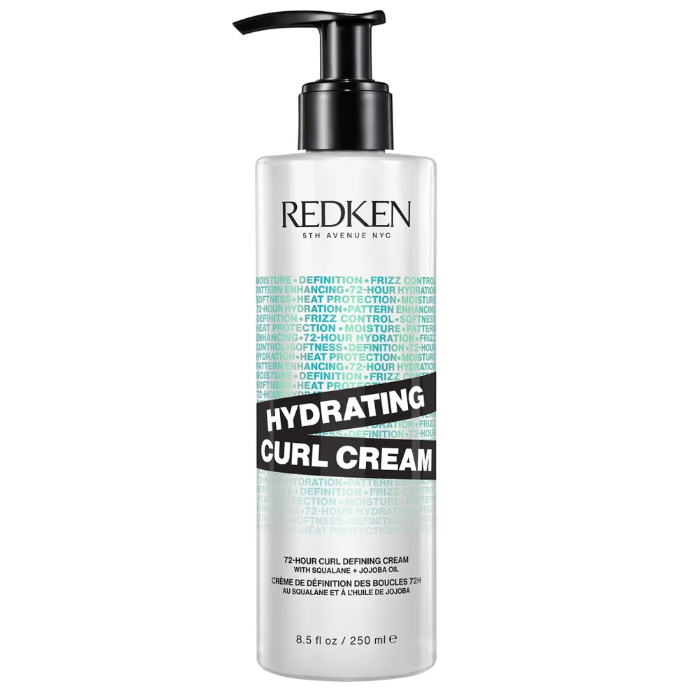 Redken Hydrating Curl Cream for Curly & Coily Hair, Up To 72-Hour Curl Defining Cream, Enhance Curl Pattern 250ml Image 1