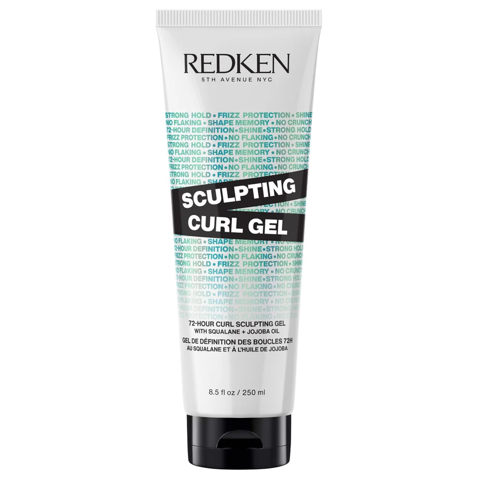 Redken Sculpting Curl Gel for Curly & Coily Hair, Up To 72-Hour Curl Hold Gel, Non-Sticky Formulation 250ml Image 1