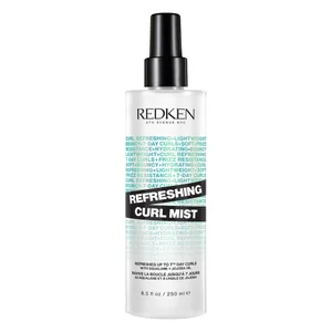 Redken Refreshing Curl Mist, Anti-Frizz Spray for Curly and Coily Hair, Redefines & Adds Shine 250ml - undefined undefined