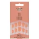 Elegant Touch False Nails Gel Finish - Apricot Crush
