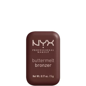 NYX Professional Makeup Buttermelt Powder Bronzer 12H Wear Fade & Transfer Resistant (Various Shades) - Shade Butta Than U