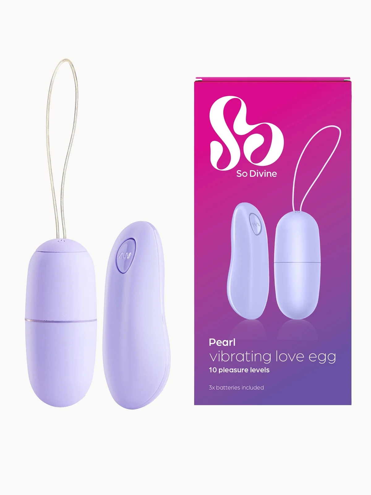 So Divine Pearl Remote Control Love Egg | LOOKFANTASTIC So Divine Pearl Remote Control Love Egg | LOOKFANTASTIC
