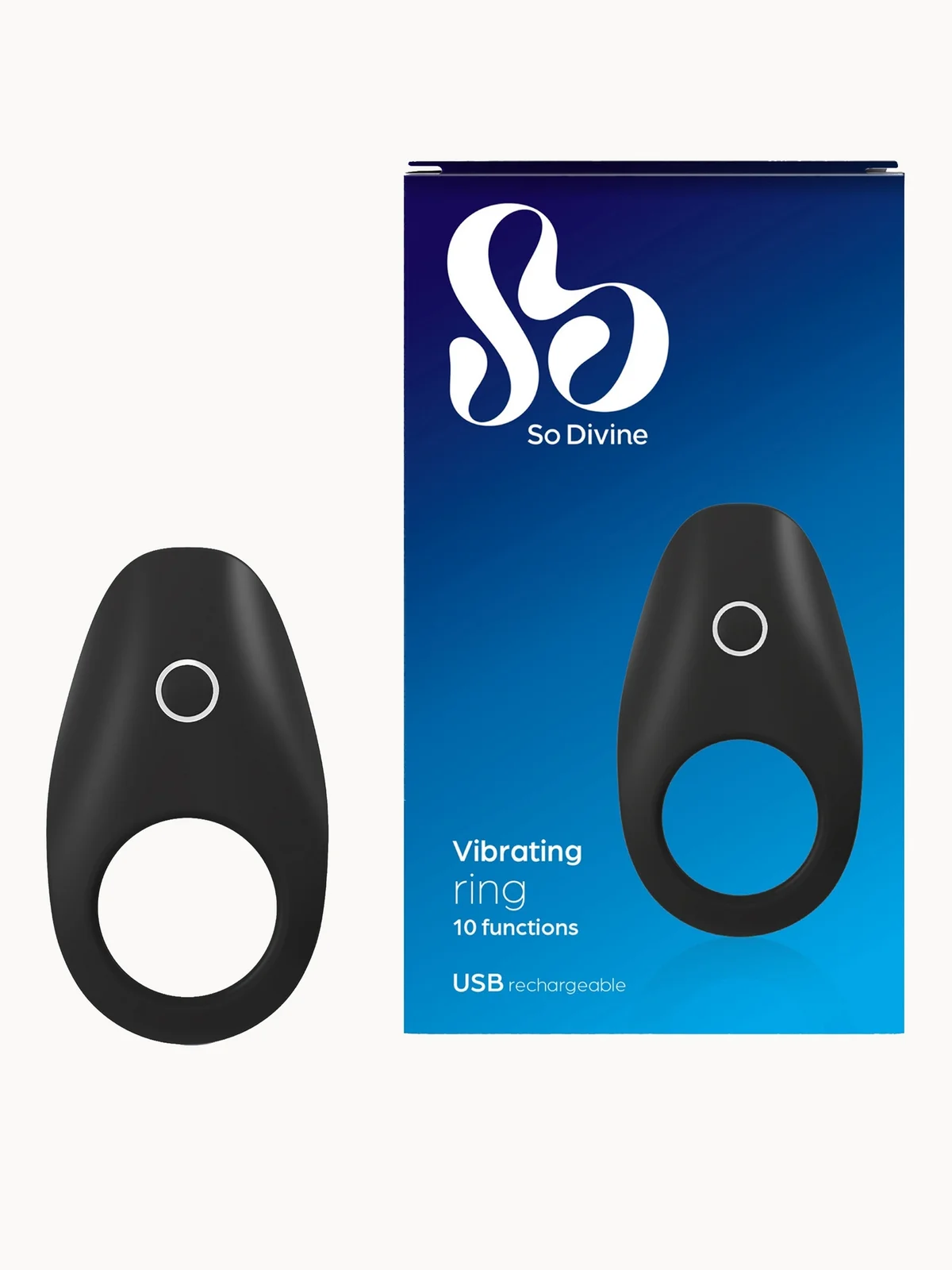So Divine Rechargeable Vibrating Ring | LOOKFANTASTIC So Divine Rechargeable Vibrating Ring | LOOKFANTASTIC