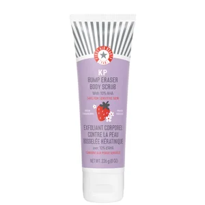 First Aid Beauty KP Bump Eraser Fresh Strawberry Body Scrub with 10% AHA 226g - Size 226g