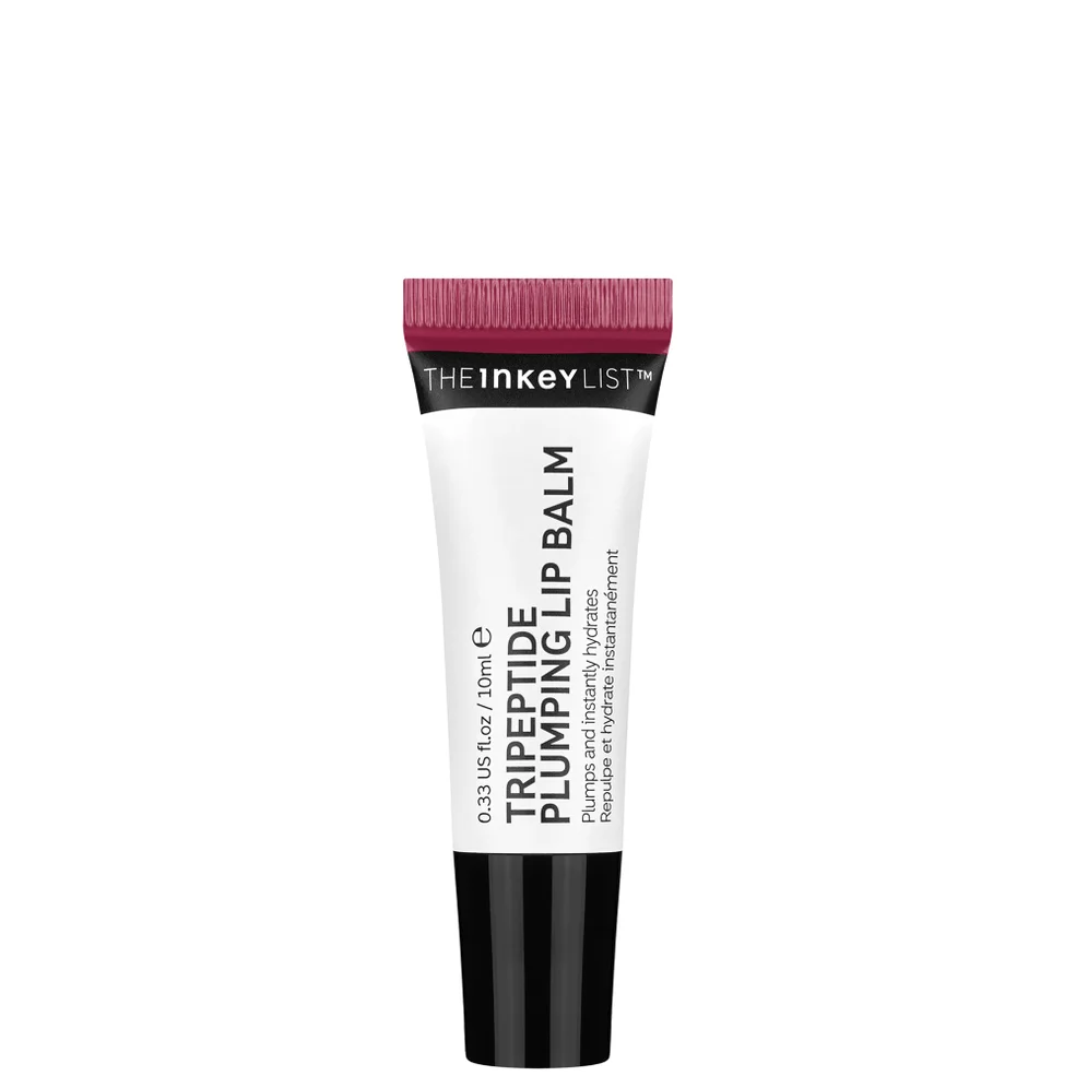 The INKEY List Tripeptide Plumping Lip Balm - Berry Tint Image 1
