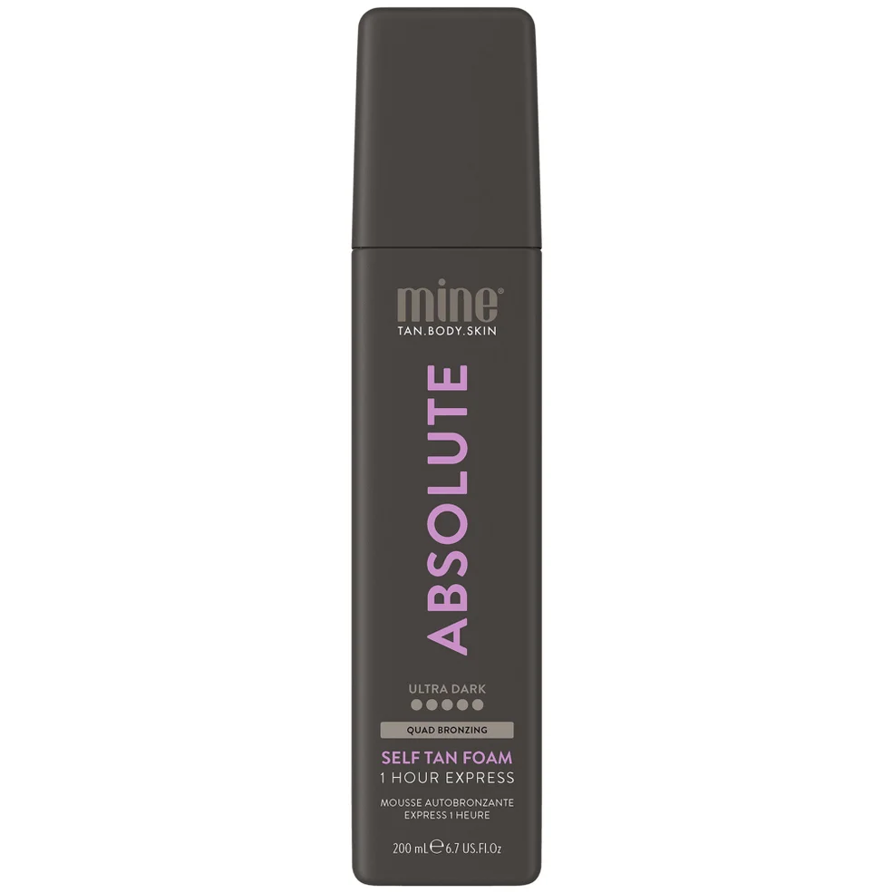 MineTan Absolute X60 Self Tan Foam 200ml Image 1