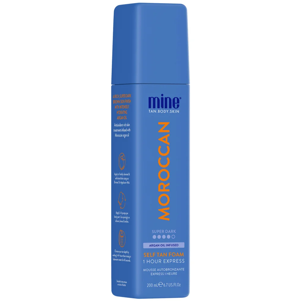 MineTan Hydrate Base Moroccan Foam 200ml Image 1