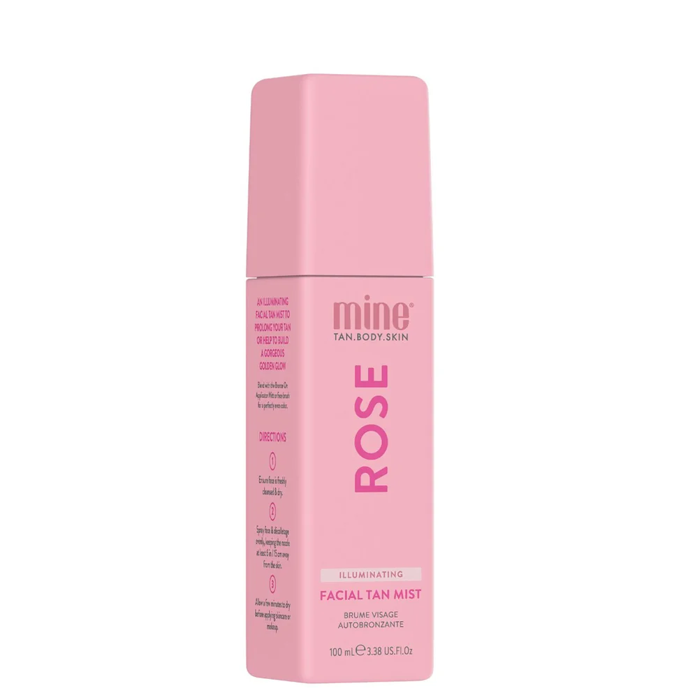 MineTan Illuminating Rose Water Tan Mist 100ml Image 1