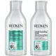 Redken Acidic Bonding Curls Shampoo 300ml and Conditioner 300ml Bundle for Damaged Curly & Coily Hair, Curl Defining