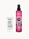 Redken Acidic Bonding Concentrate Conditioner and Thermal Spray Heat Protection Bundle for Healthy Looking Hair
