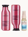 Pureology Smooth Perfection Shampoo and Conditioner with Color Fanatic Bundle for Frizz Prone Colour Treated Hair