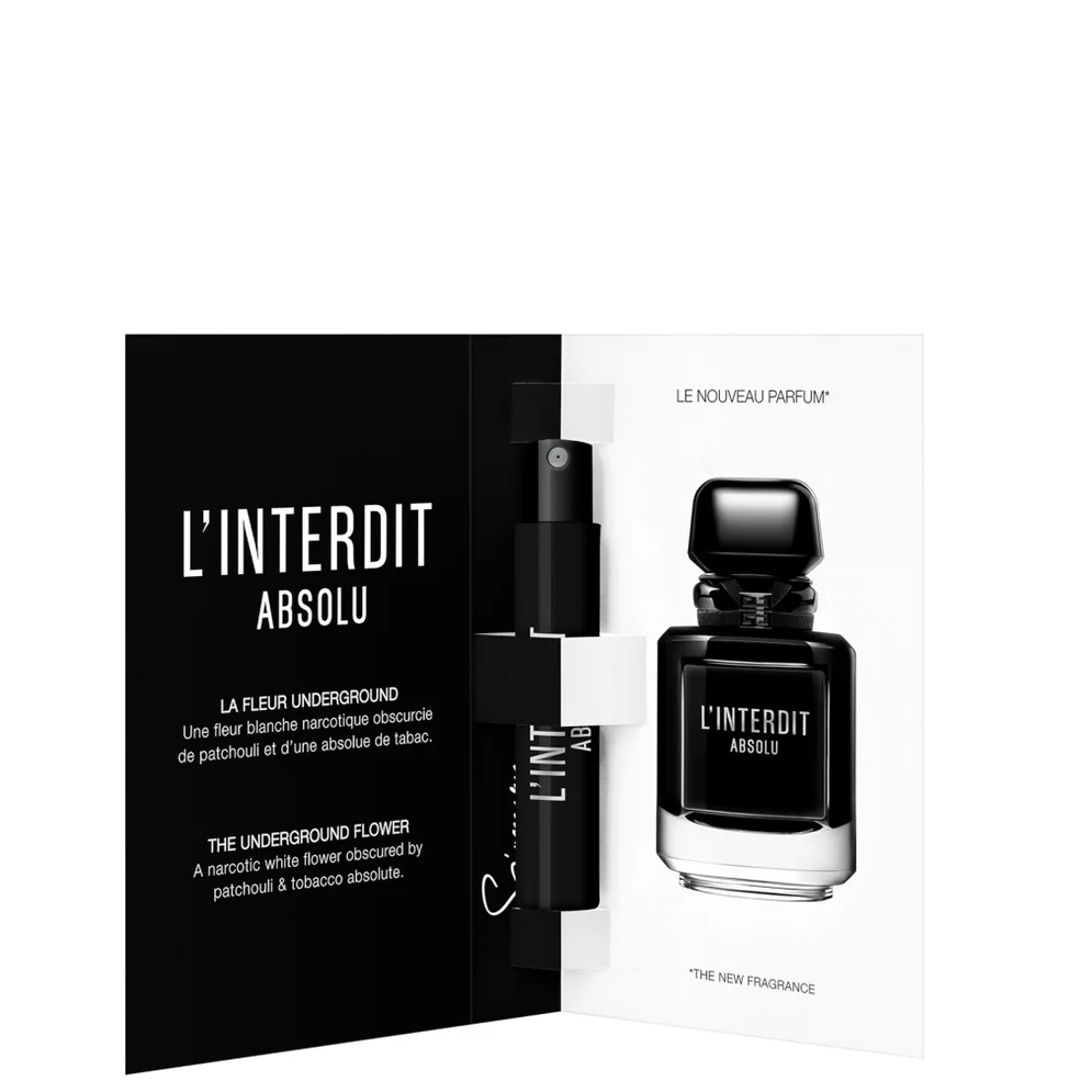 Givenchy L'Interdit Sample Eau de Parfum Absolu 1ml Image 1