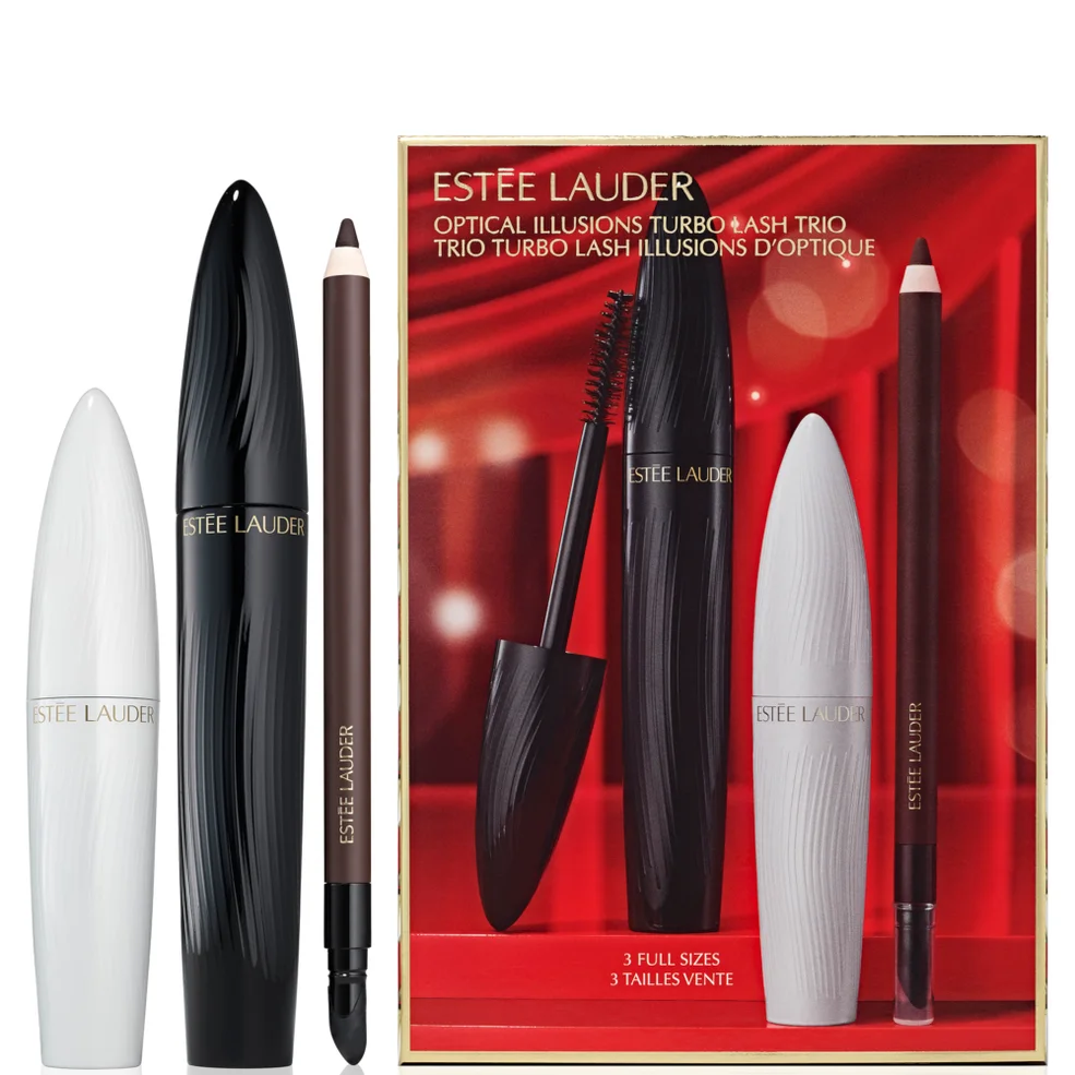 Estée Lauder Optical Illusions Turbo Lash 3-Piece Makeup Gift Set (Worth £97) Image 1