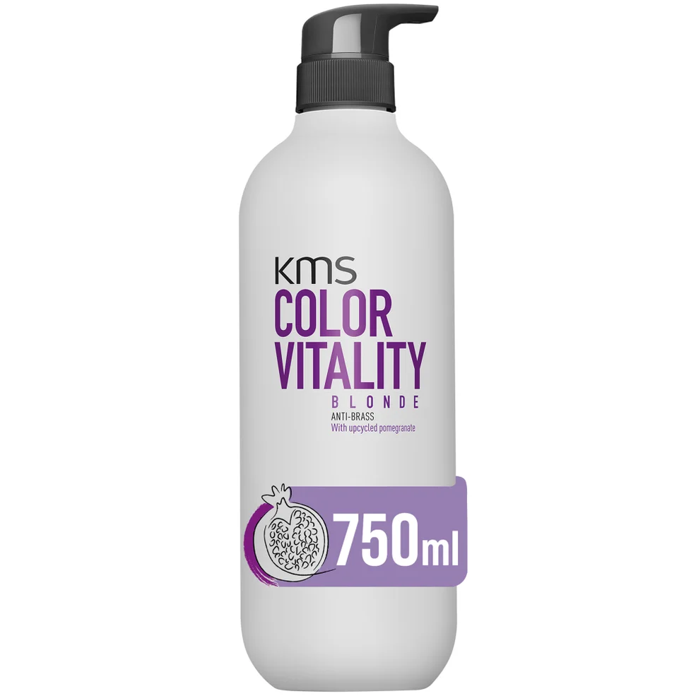 KMS Color Vitality Blonde Shampoo 750ml Image 1
