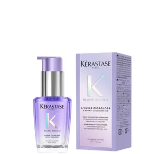 Kérastase Blond Absolu L'huile Cicagloss, Hair Oil For Sensitised Lightened Or Highlighted Blonde Hair - Size 30ml