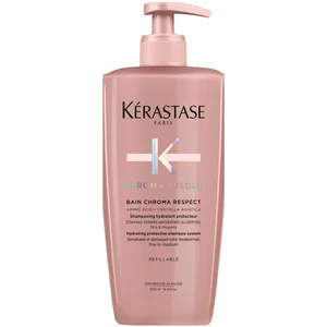 Kérastase Chroma Absolu Bain Chroma Respect Refillable Shampoo 500ml For Colour-Treated Hair - Size 500ml