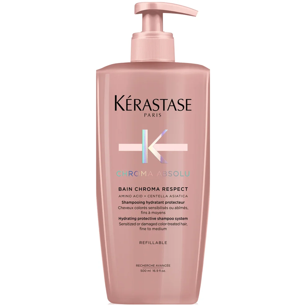 Kérastase Chroma Absolu Bain Chroma Respect Refillable Shampoo 500ml For Colour-Treated Hair Image 1