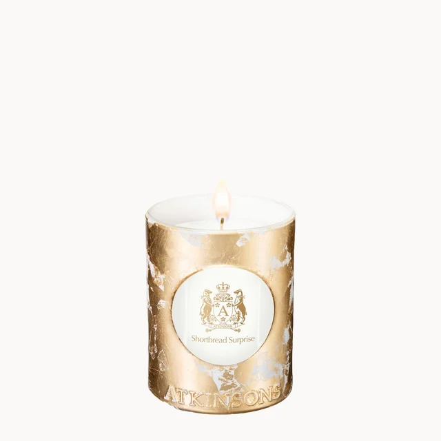 Atkinsons Shortbread Surprise Candle 200g