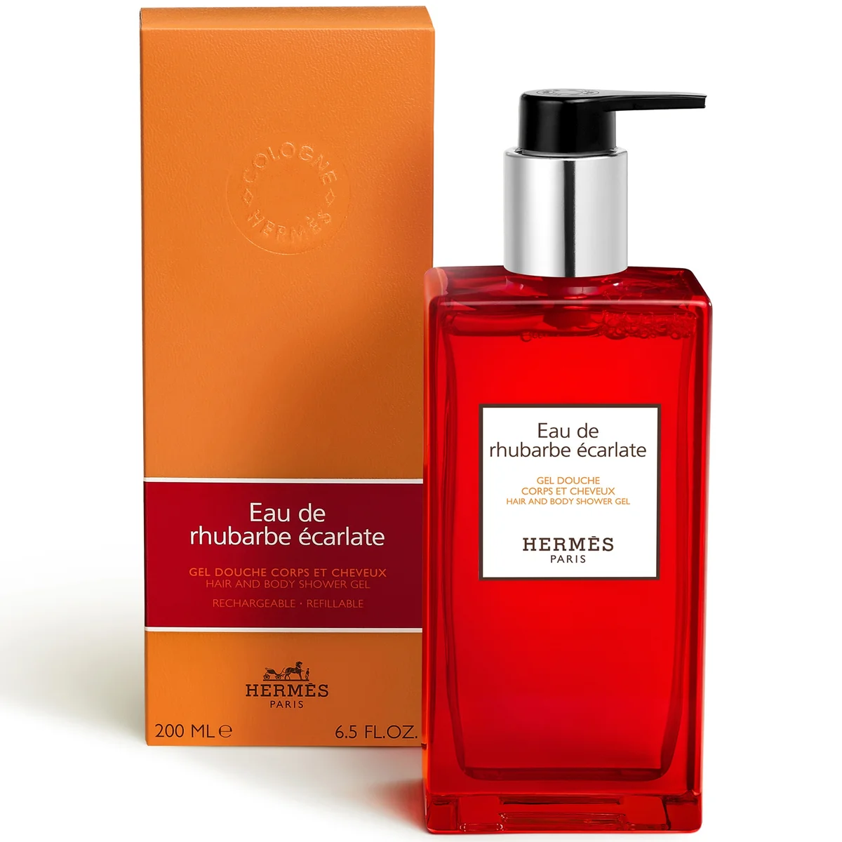 Hermes Rhubarb Perfume Eau De Rhubarbe Ecarlate 100ml Hermès Eau