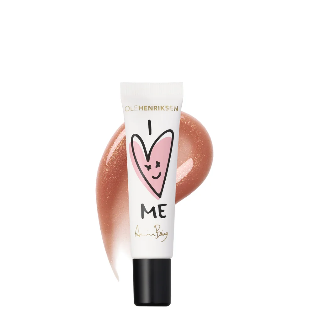 Ole Henriksen Exclusive Pout Preserve Peptide Lip Treatment Anine Bing I <3 Me Strawberry Sorbet Glimmer 12ml Image 1
