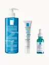 La Roche-Posay Breakout-Fighting Set- High Strength: Effaclar Cleanser, Serum and Corrective Care