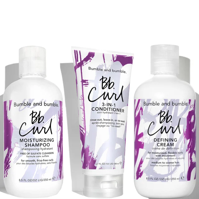 Bumble and bumble Curl Routine for Ultimate Curls