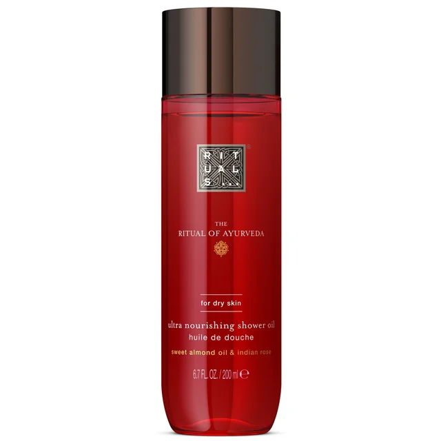RITUALS The Ritual of Ayurveda Sweet Almond & Indian Rose Shower Oil 200ml