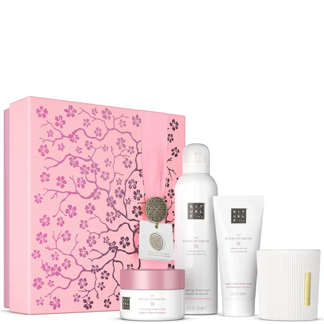 Pink Rituals Mini RITUALS The Ritual of Jing Jujube & Lotus Flower Small Bath and Body ...