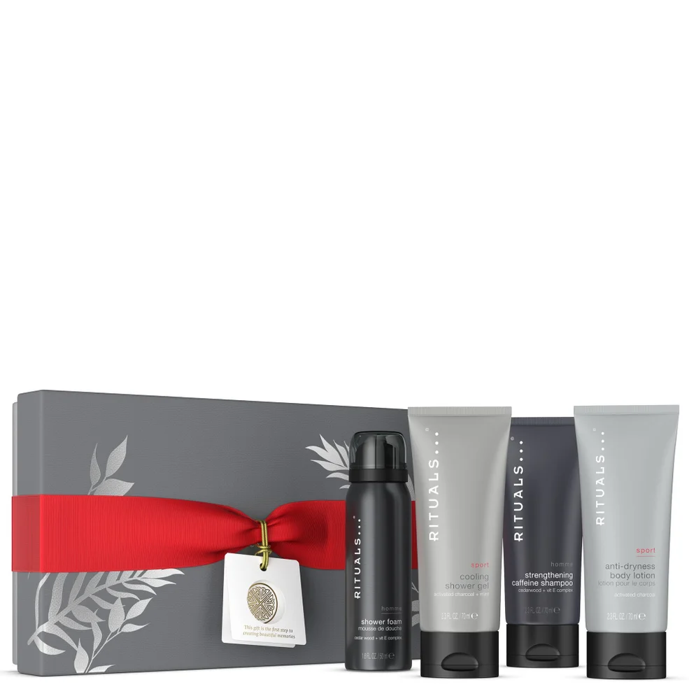 RITUALS Homme & Sport Collection Men's Aromatic Small Bath and Body Gift Set (Worth £30.70) Image 1
