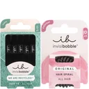 invisibobble Black Spiral and Hair Ties Duo