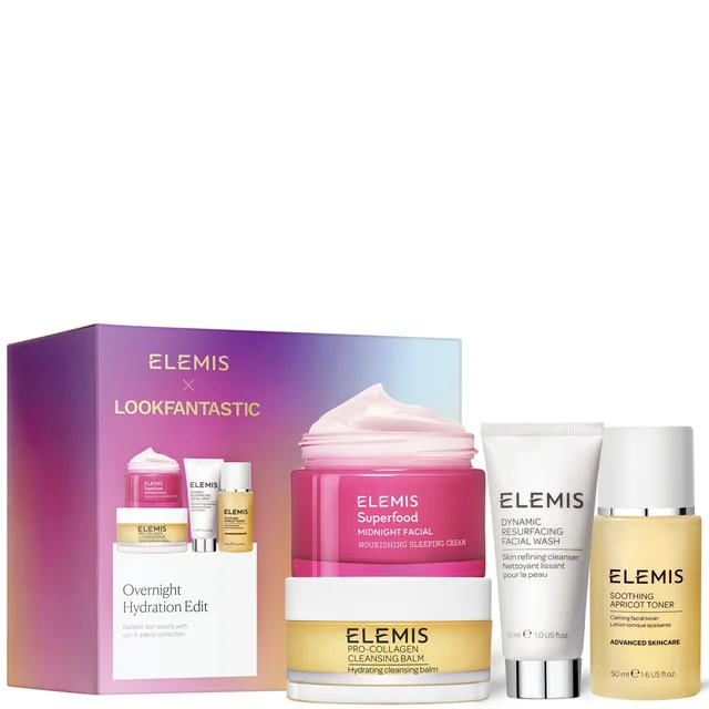 ELEMIS x LOOKFANTASTIC Exclusive Overnight Hydration Edit (Worth £93.50)