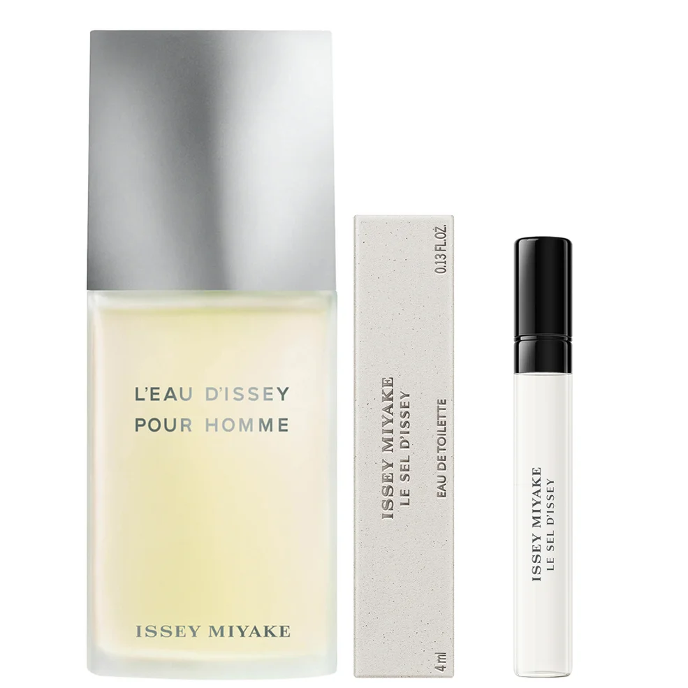 Issey Miyake L'Eau d'Issey Pour Homme 125ml and NEW Le Sel 4ml Image 1