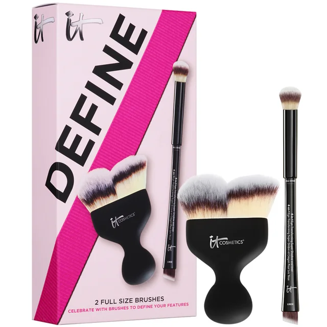 IT Cosmetics Celebrate Enhanced Looks 2 Piece Brush Set