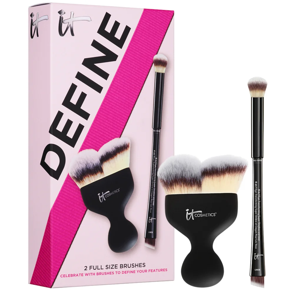 IT Cosmetics Celebrate Enhanced Looks 2 Piece Brush Set Image 1