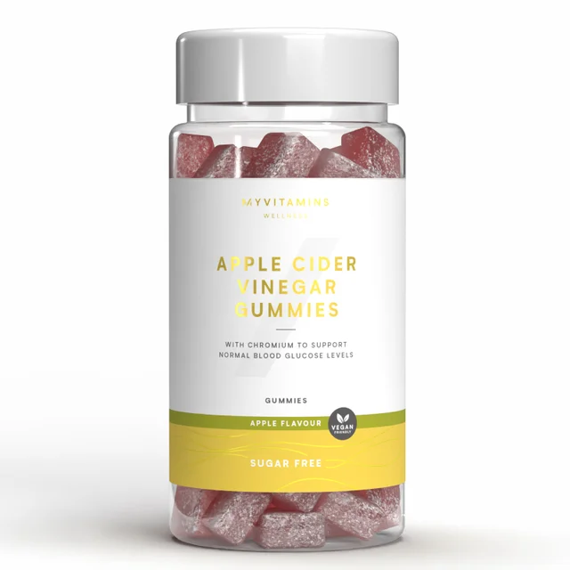 Myvitamins Sugar Free Apple Cider Vinegar, Apple, 60 Gummies