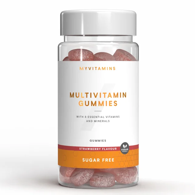 Myvitamins Sugar Free Multivitamin, Strawberry, 60 Gummies