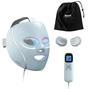 Shark Beauty CryoGlow Under-Eye Cooling and LED Anti-Ageing and Blemish Repair Mask - Blue Frost - Option Blue Frost