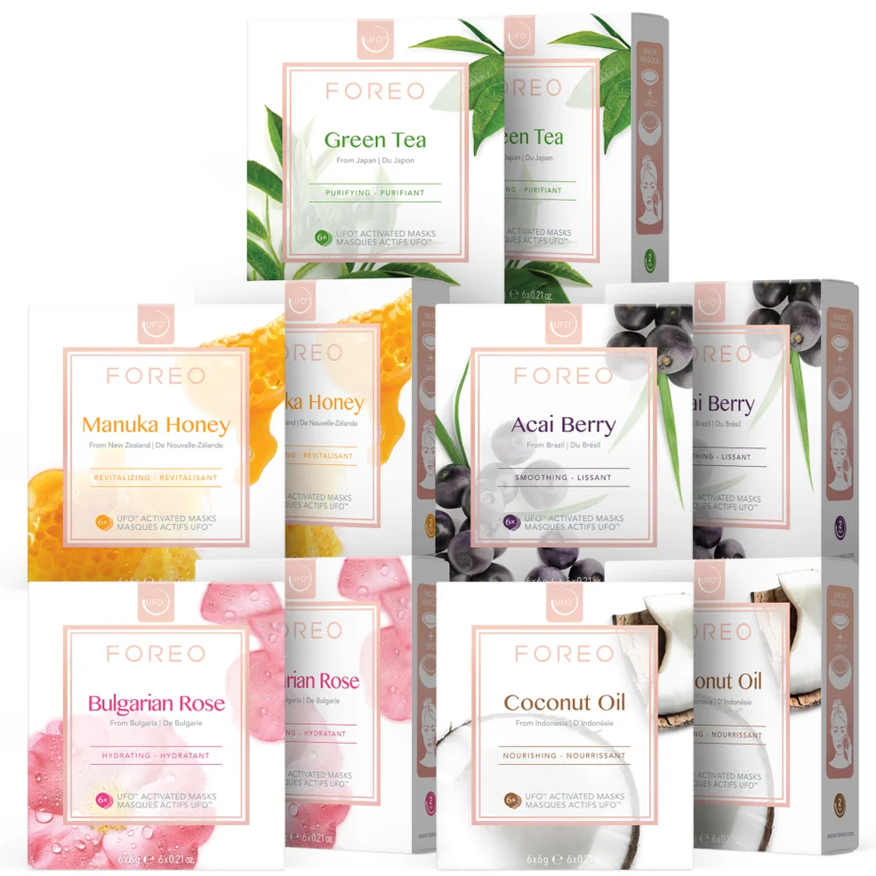 FOREO Farm To Face UFO masks Hydration Station Bundle Image 1