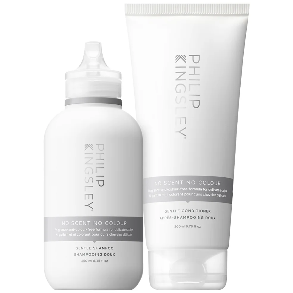Philip Kingsley No Scent No Colour Shampoo 250ml & Conditioner 200ml Duo (Worth £56.00) Image 1