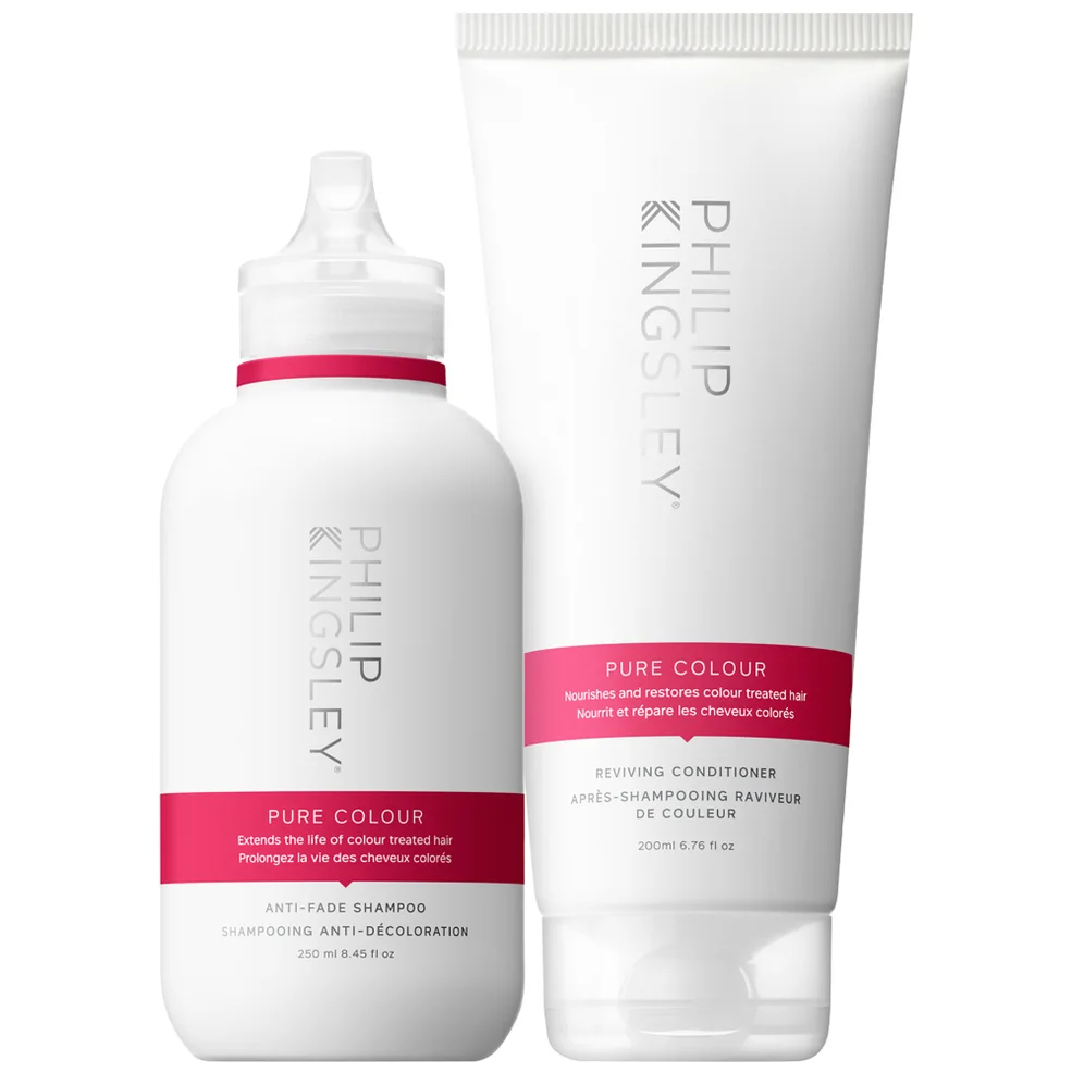 Philip Kingsley Pure Colour Shampoo 250ml & Conditioner 200ml Duo (Worth £62.00) Image 1