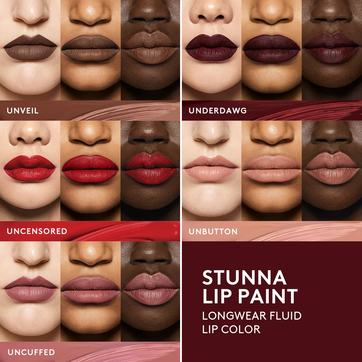 Fenty Beauty Stunna Lip Paint Longwear Fluid Lip Colour 4ml