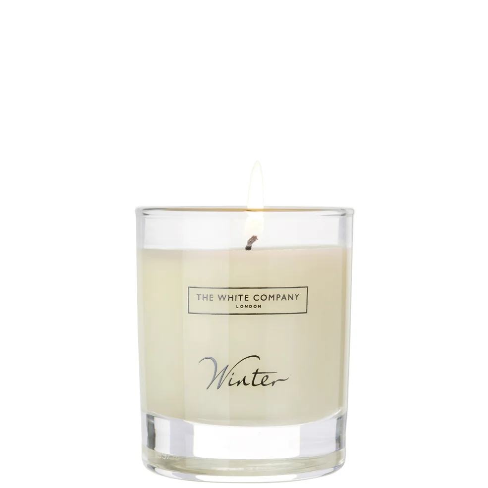 The White Company Winter Signature Candle 140g  Image 1