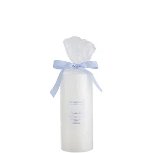 The White Company Seychelles Medium Pillar Candle 573g - Size 573g