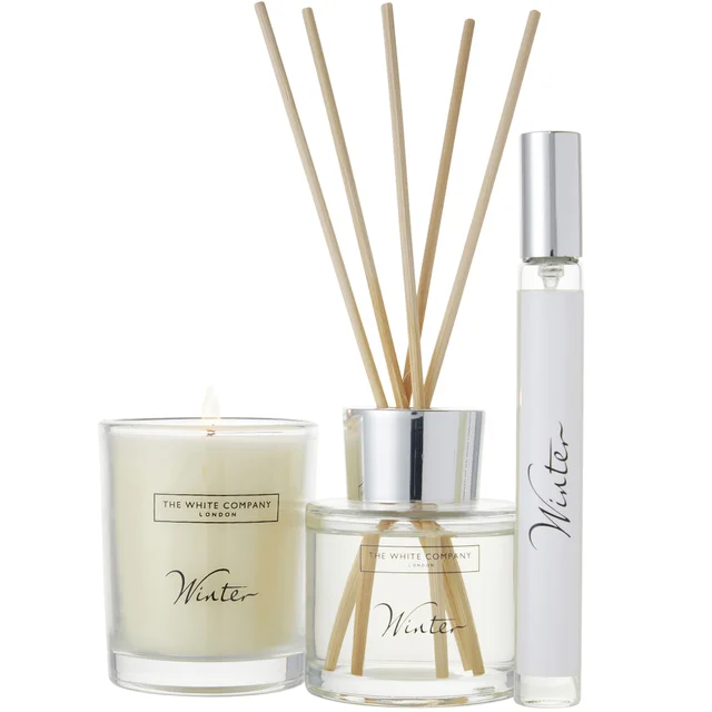 The White Company Winter Mini Home Scenting Set