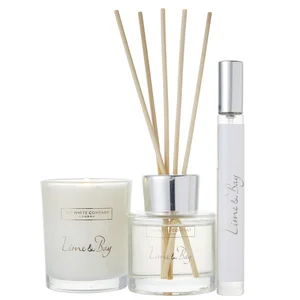 The White Company Lime & Bay Mini Home Scenting Set - Option Lime & Bay