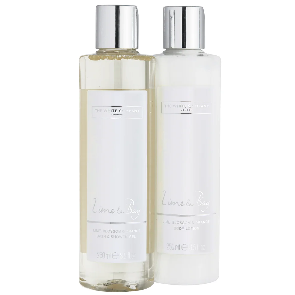 The White Company Lime & Bay Bath & Body Gift Set Image 1