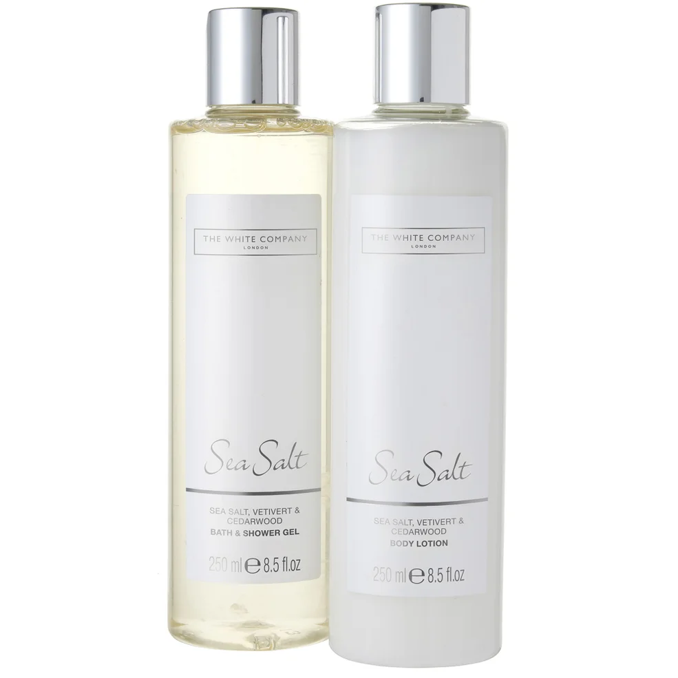 The White Company Sea Salt Bath & Body Gift Set Image 1
