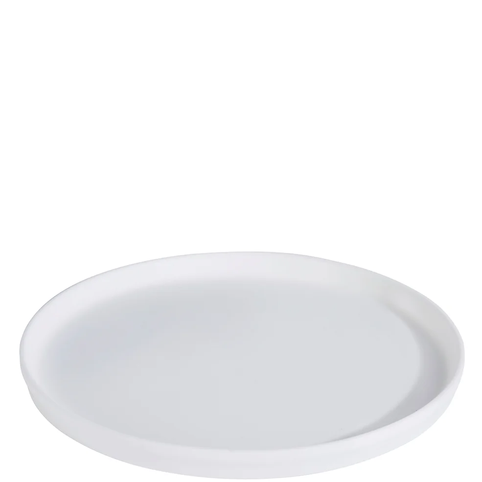 The White Company Extra Large Ceramic Botanical Candle Plate Image 1